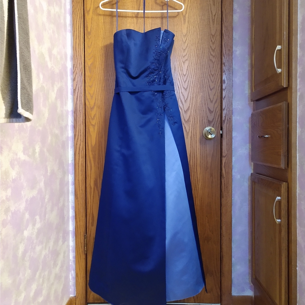 Royal Blue prom dress